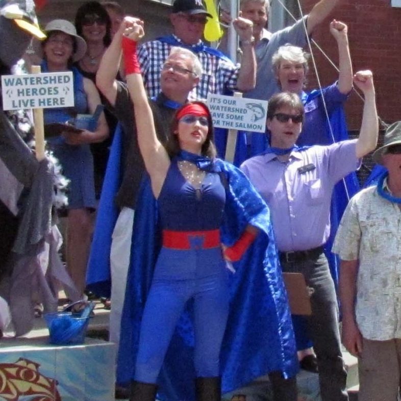 Kicking off Cowichan Water Challenge 2014