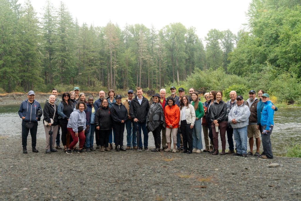 group photo at river July 2024